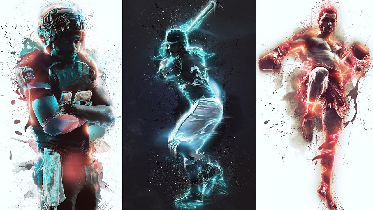 Renegade Photoshop Effect Tutorial | Automatically create digital art in Photoshop