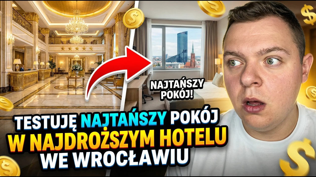 Testuję NAJTAŃSZY pokój w NAJDROŻSZYM hotelu we Wrocławiu