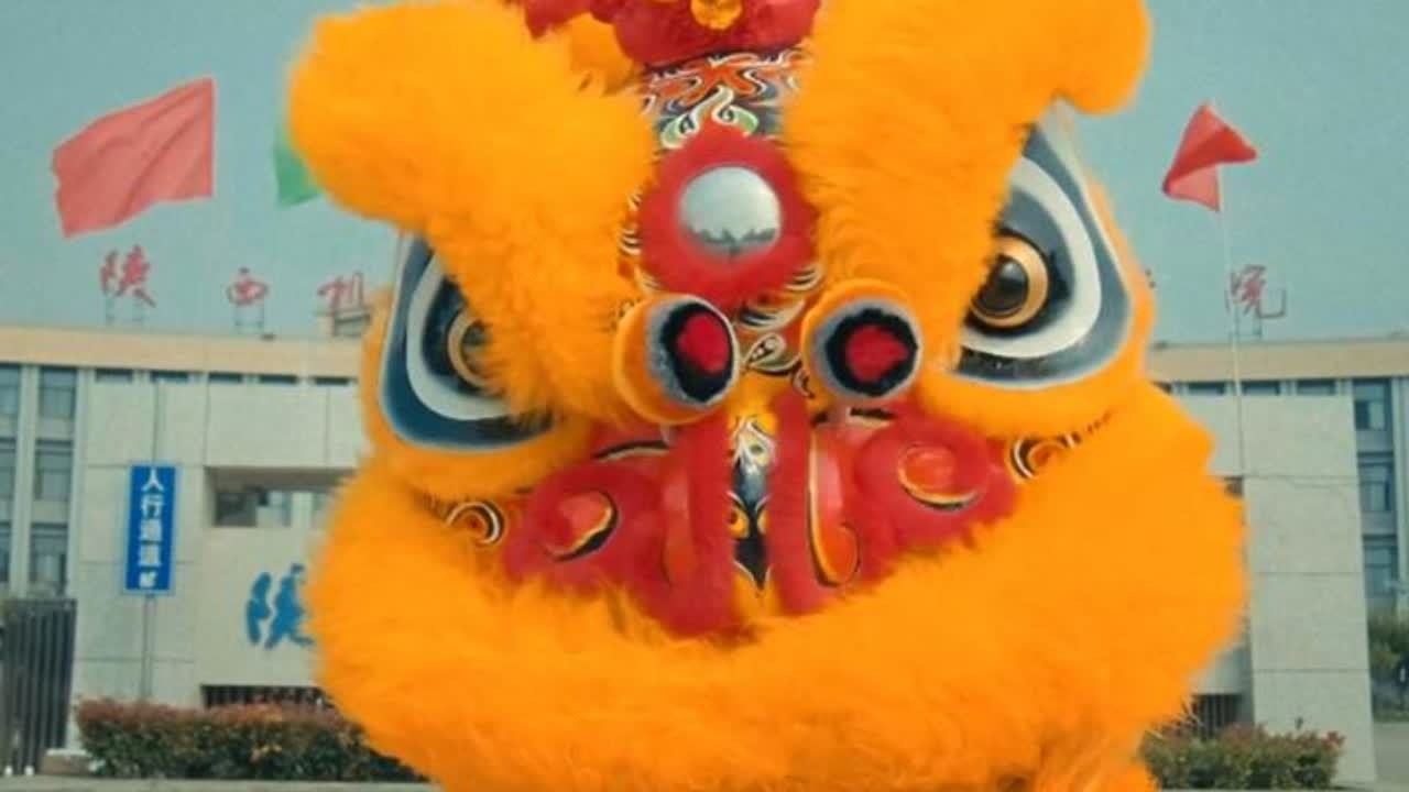 陕机电师生欢歌起舞庆祝中华人民共和国成立75周年#陕西师生祝福祖国 #国庆 #舞狮 #欢庆时刻 @陕西教育融媒体中心