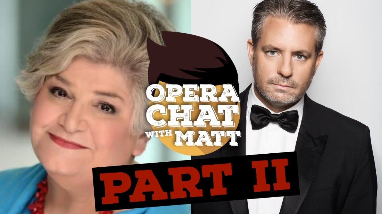 Opera Chat With Matt, Matthew Polenzani and Laura Brooks Rice Part II