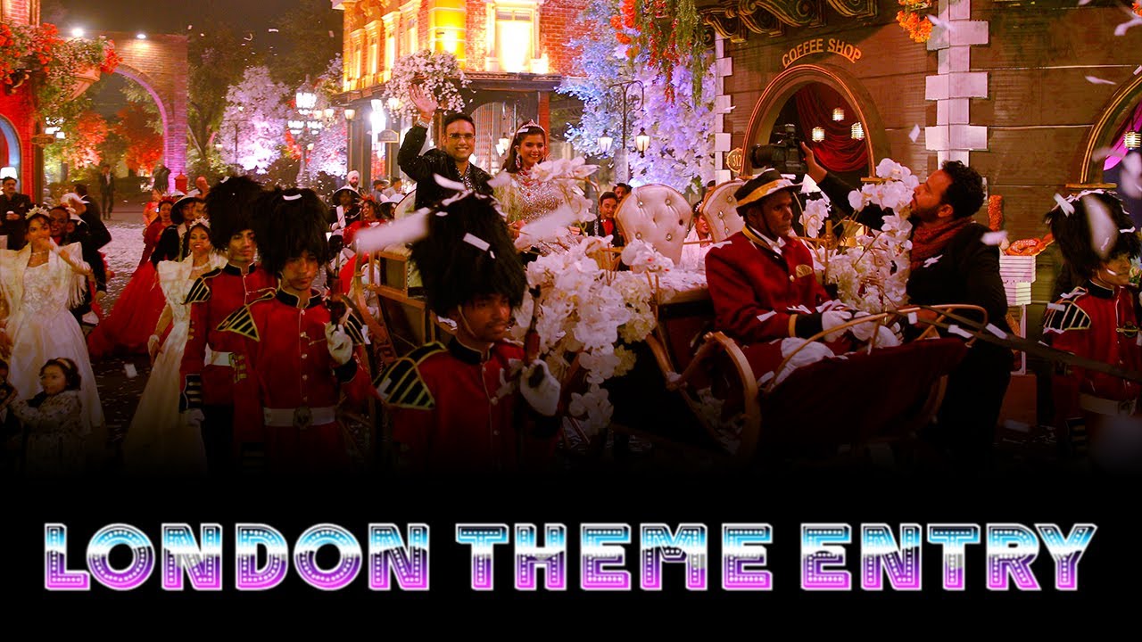 London Theme Entry | Bride & Groom Entry | by Zenith Dance Troupe