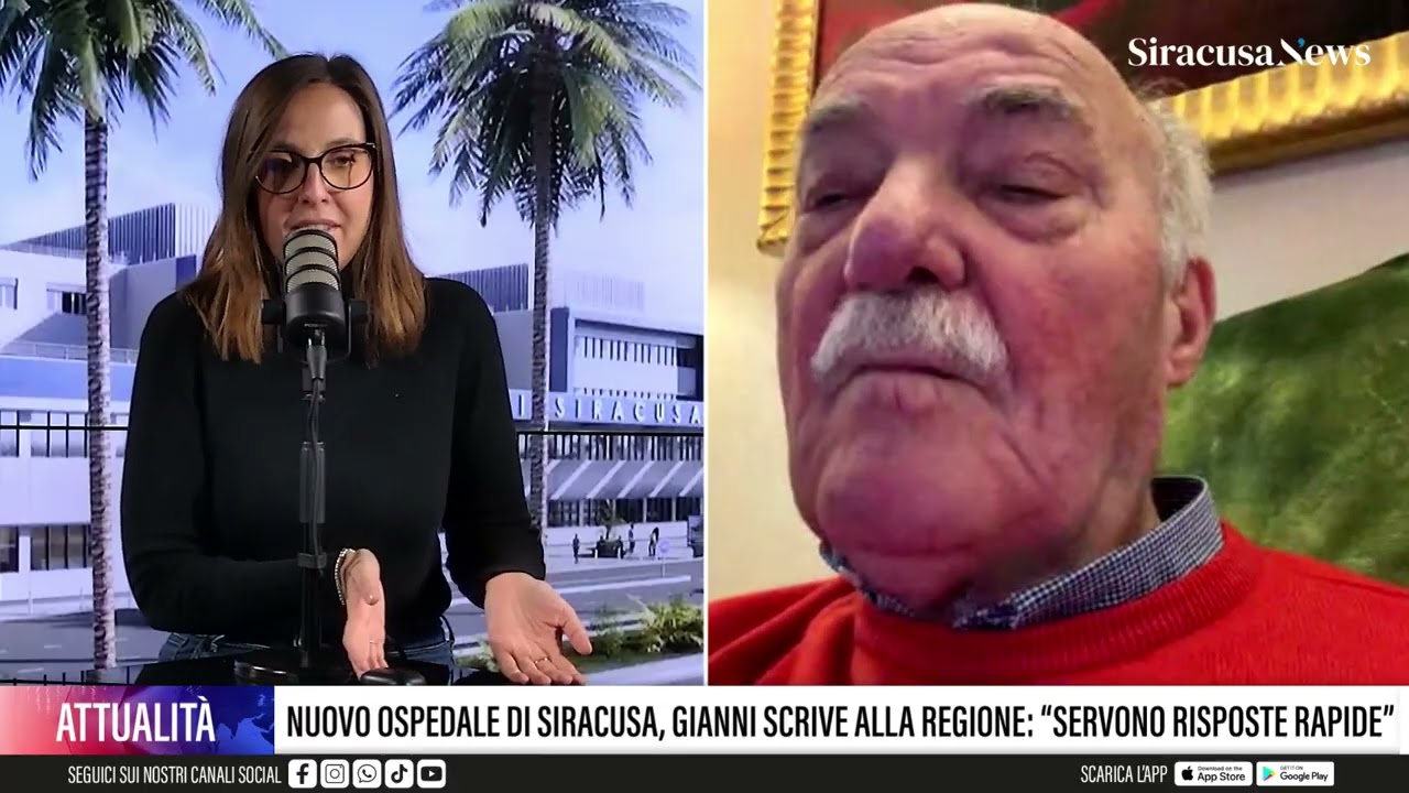 Nuovo ospedale di Siracusa, Gianni scrive alla Regione: “Servono risposte rapide”