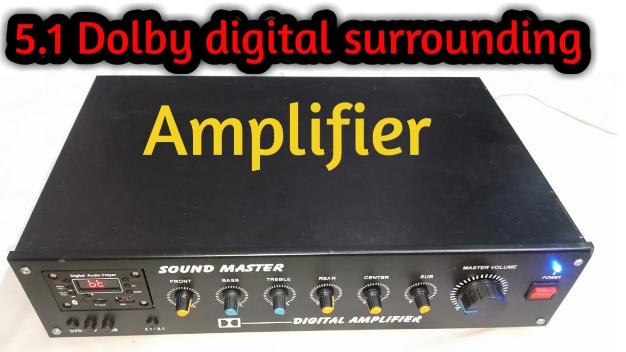 5.1 Dolby Digital Full Surround Усилитель / My Tune Audio