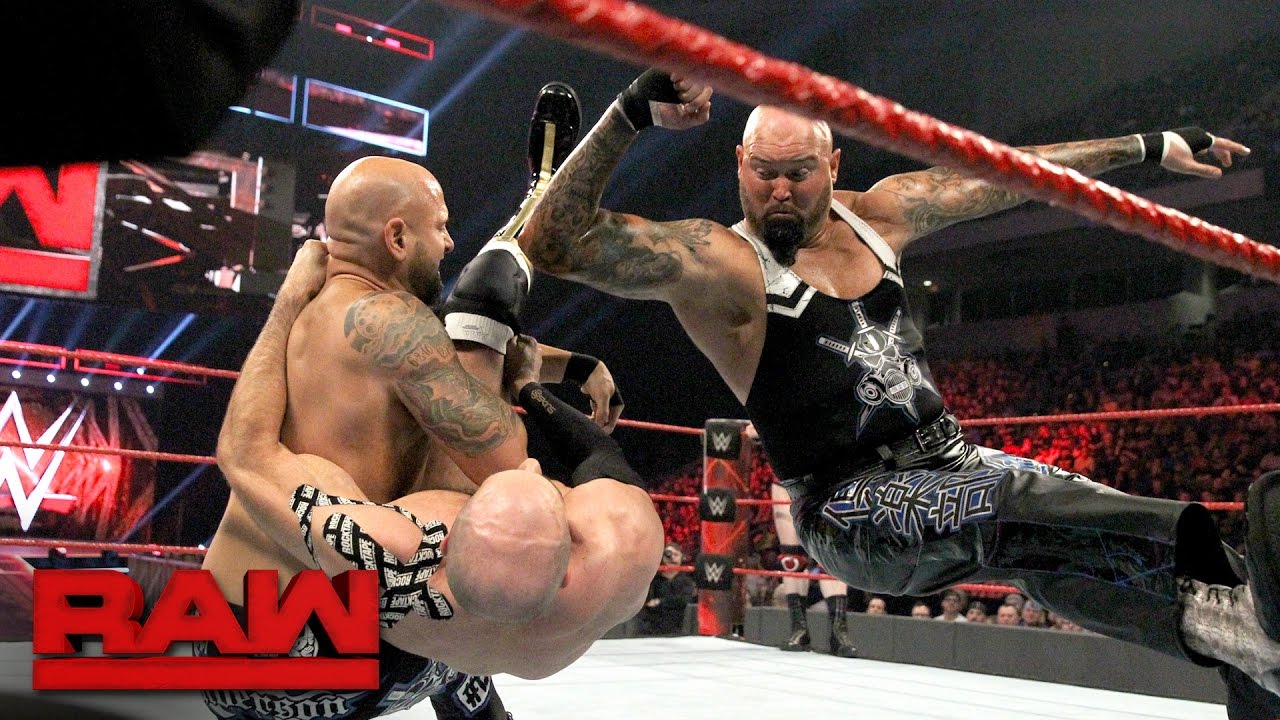 Cesaro & Sheamus vs. Gallows & Anderson - Raw Tag Team Championship Match: Raw, Jan. 16, 2017