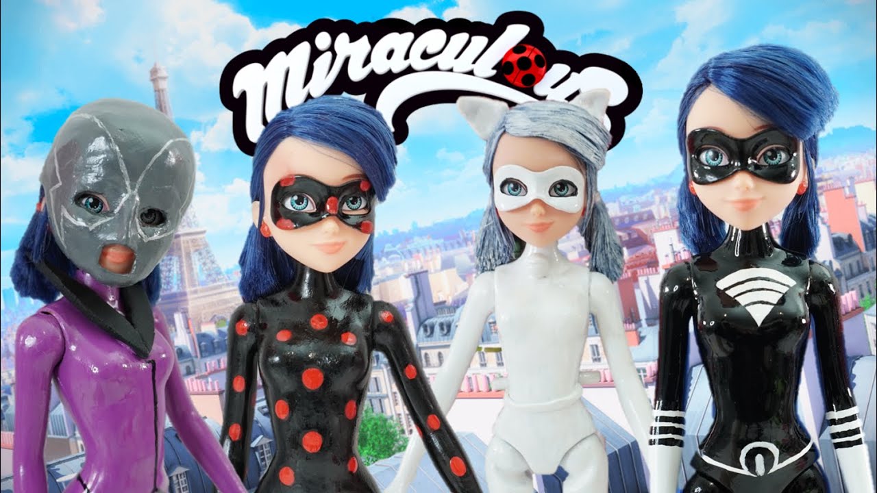 All Miraculous Ladybug Villain Custom Tutorials So Far - Compilation