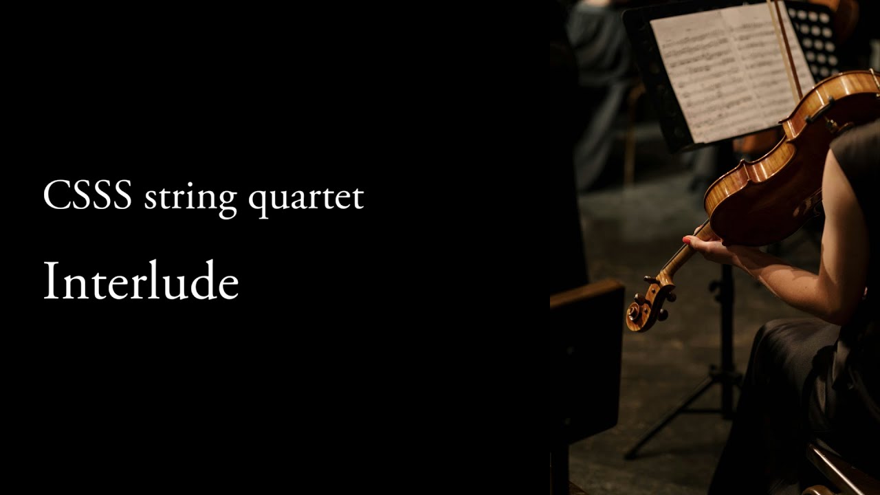 Interlude (CSSS string quartet)