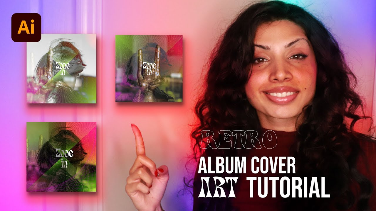 Retro Album Cover Art Tutorial