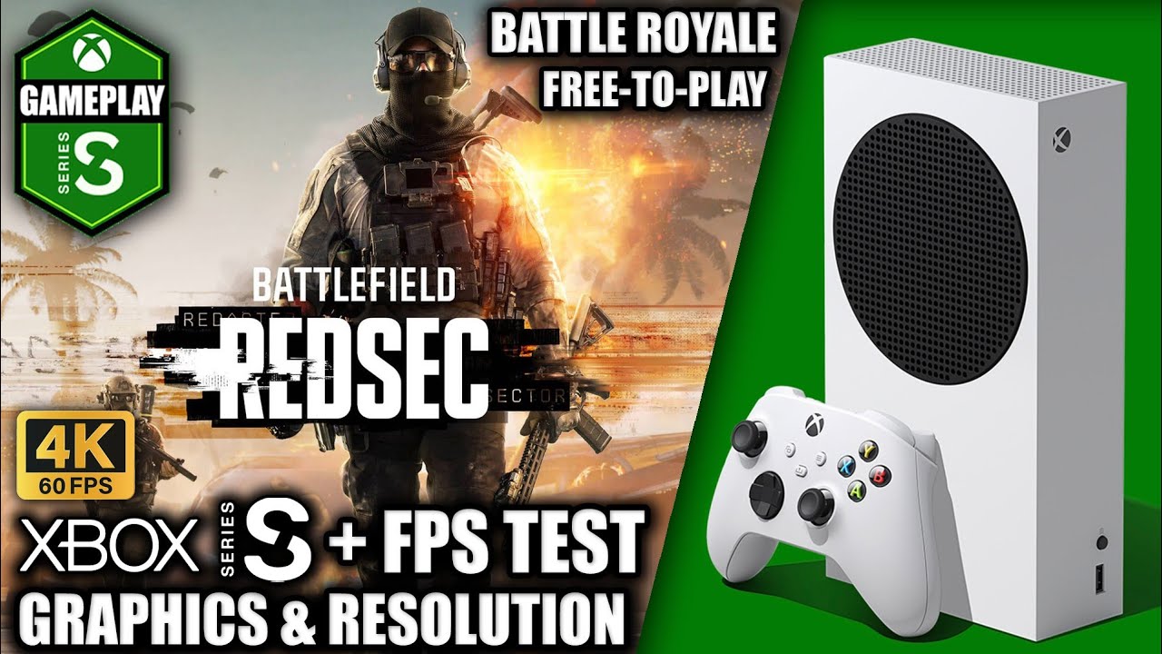 Battlefield 6 Redsec/Battle Royale - Xbox Series S Gameplay + FPS Test