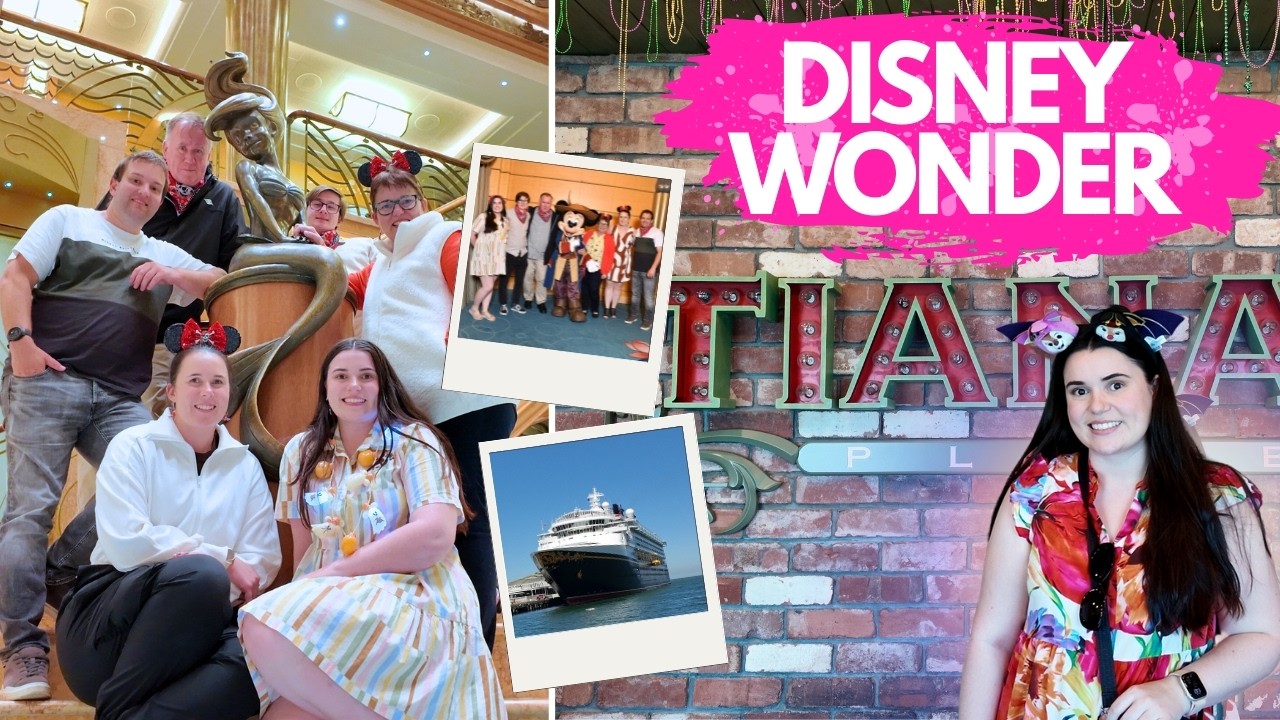 DISNEY CRUISE || Halloween on Disney Wonder, Tritons, Family Game Show