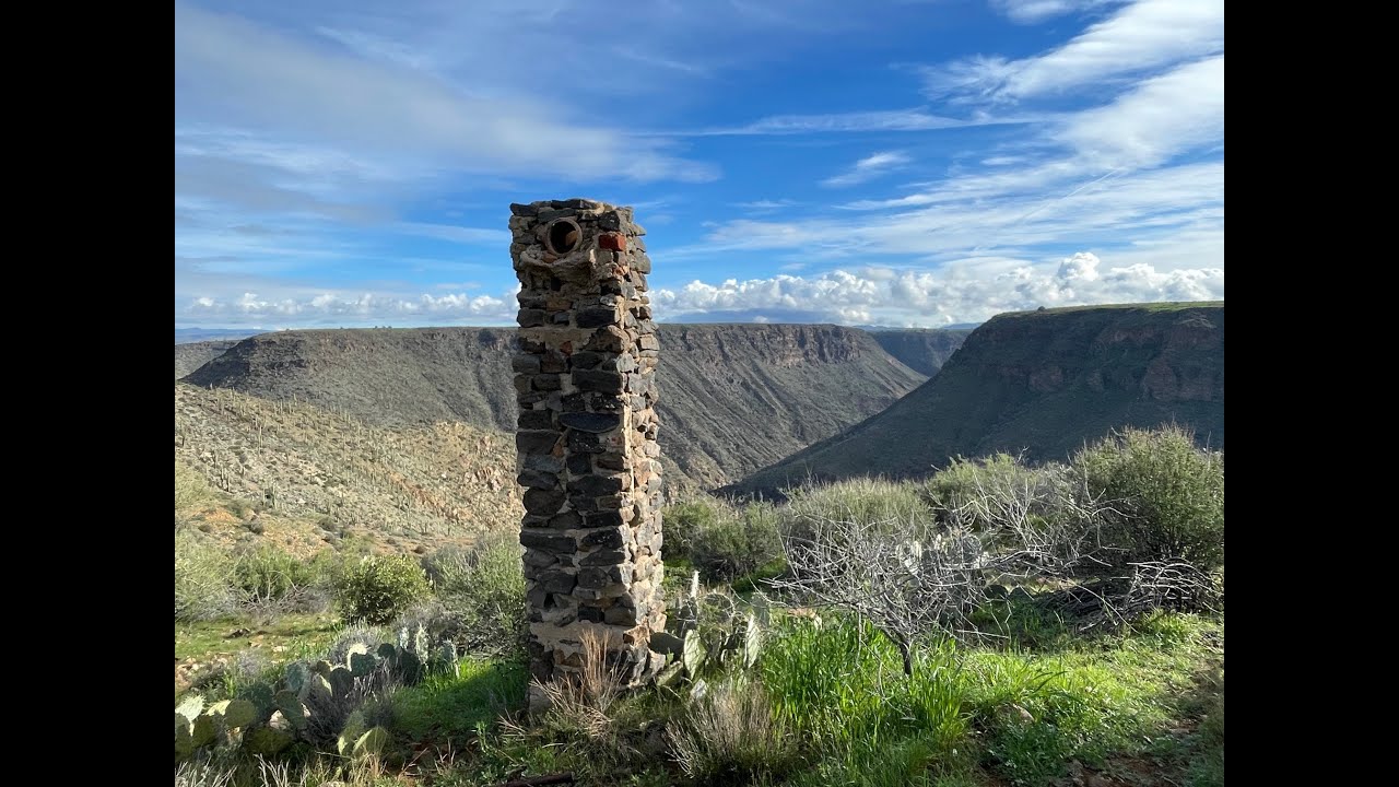 Richinbar Mine and Pueblo Trail - Agua Fria National Monument, AZ