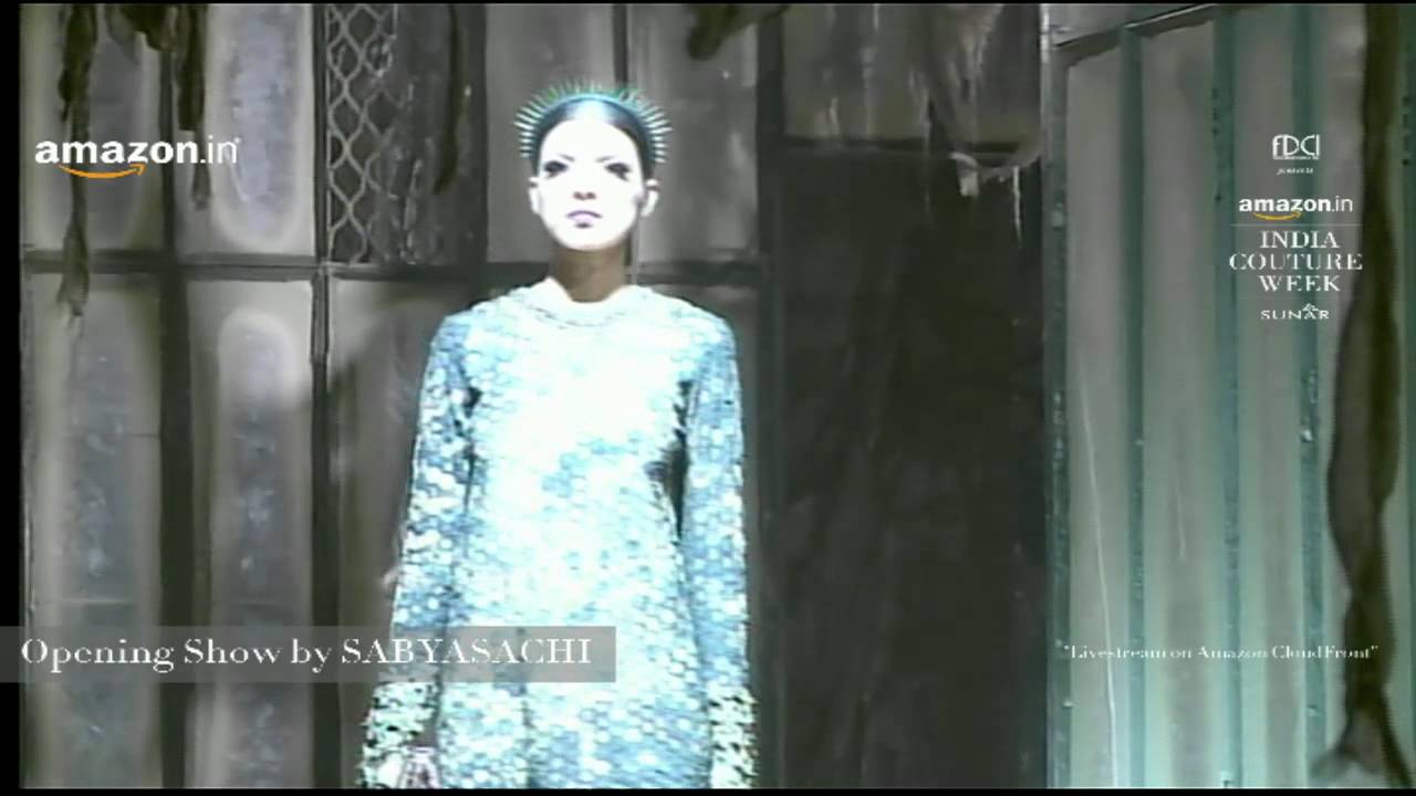 Sabyasachi Live at Amazon India Couture Week 2015 feat. Christian Louboutin