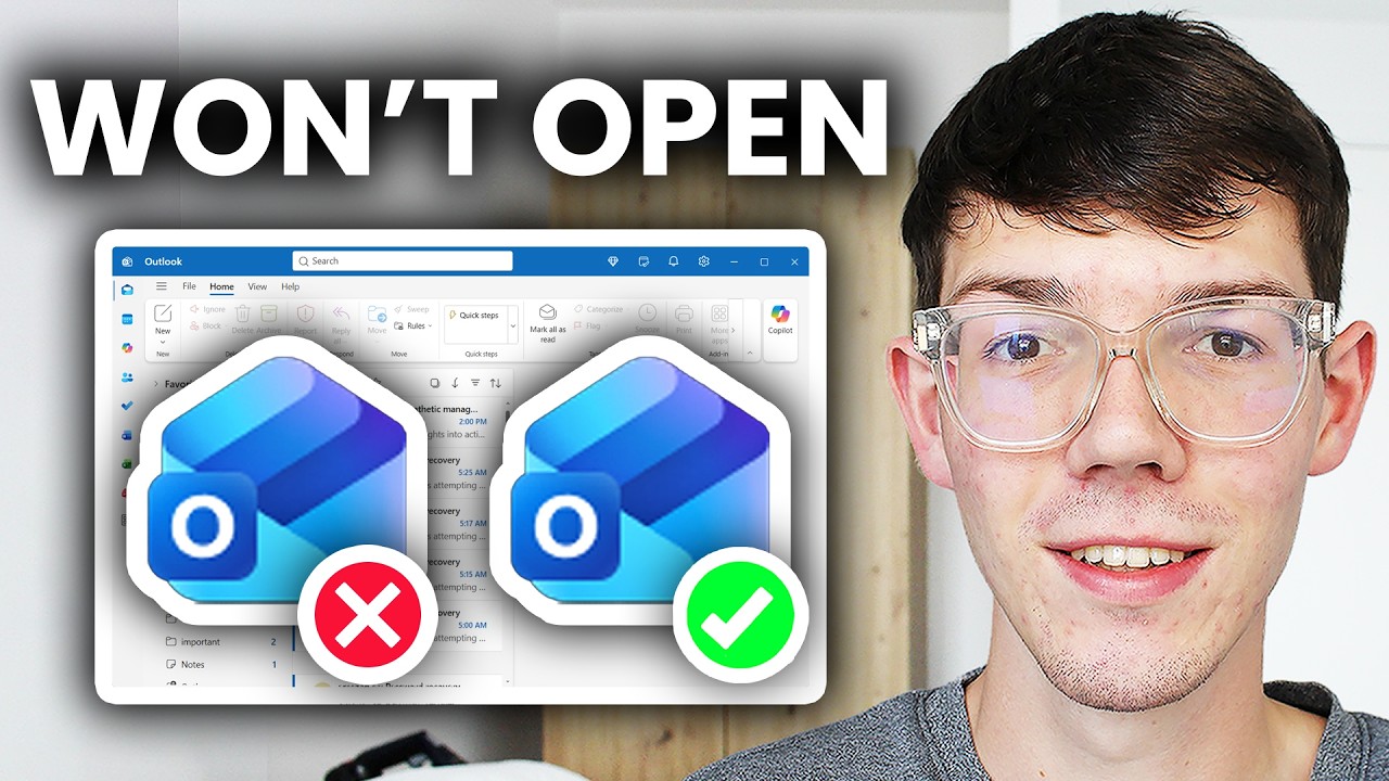 How To Fix Outlook Won't Open - Full Guide