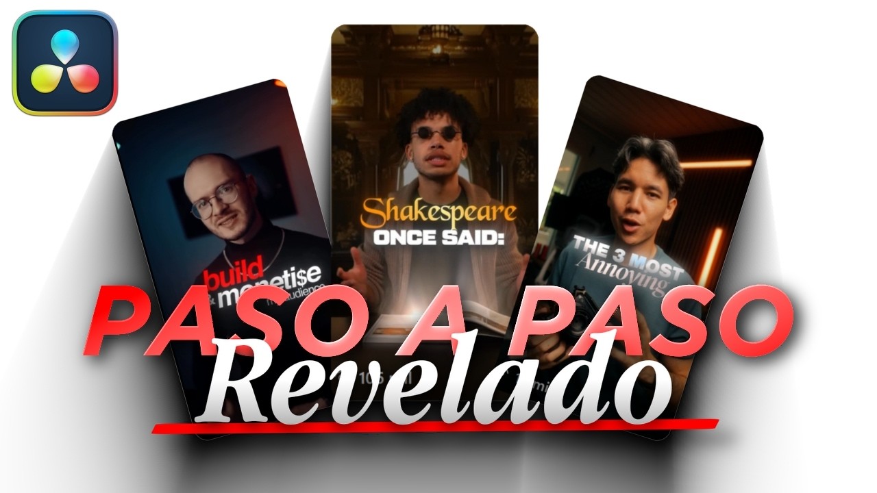 Cómo hacer SUBTÍTULOS VIRALES en Davinci Resolve