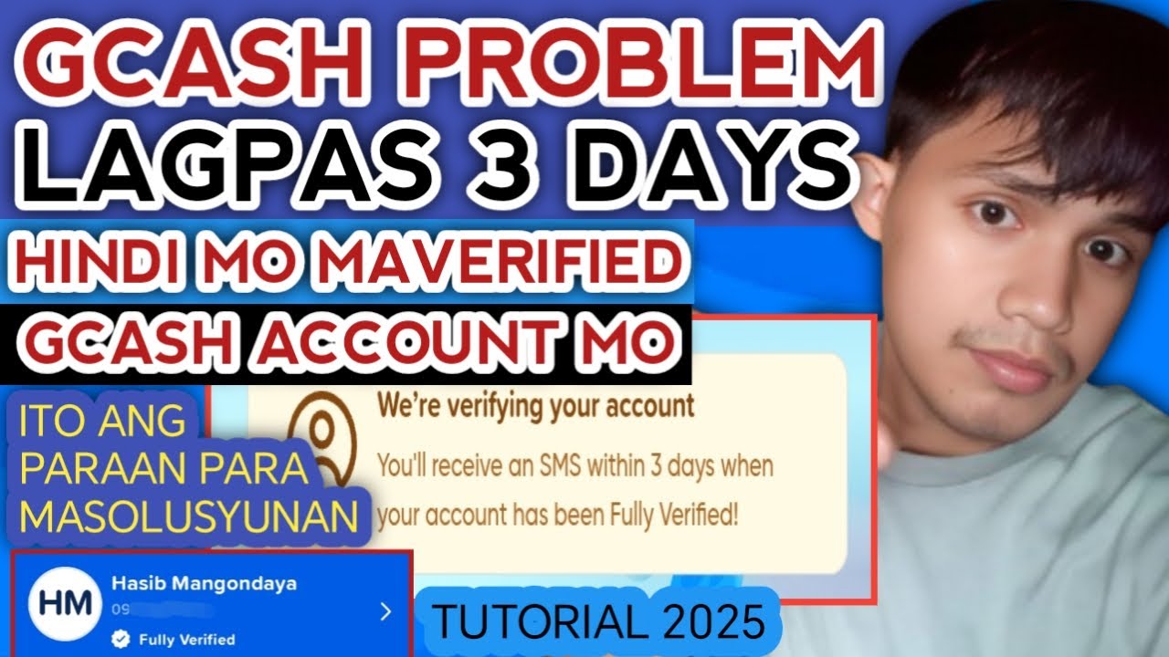 GCASH PROBLEM|HOW TO FIX GCASH WE'RE VERIFYING YOUR ACCOUNT