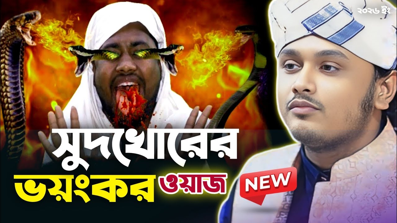 সুদখোরদের ভয়ানক পরিণতি নিয়ে কড়া হুশিয়ারি! ক্বারি শামীম রেজা ক্বাদেরী | Samim Raza Qadir New Waz 2026