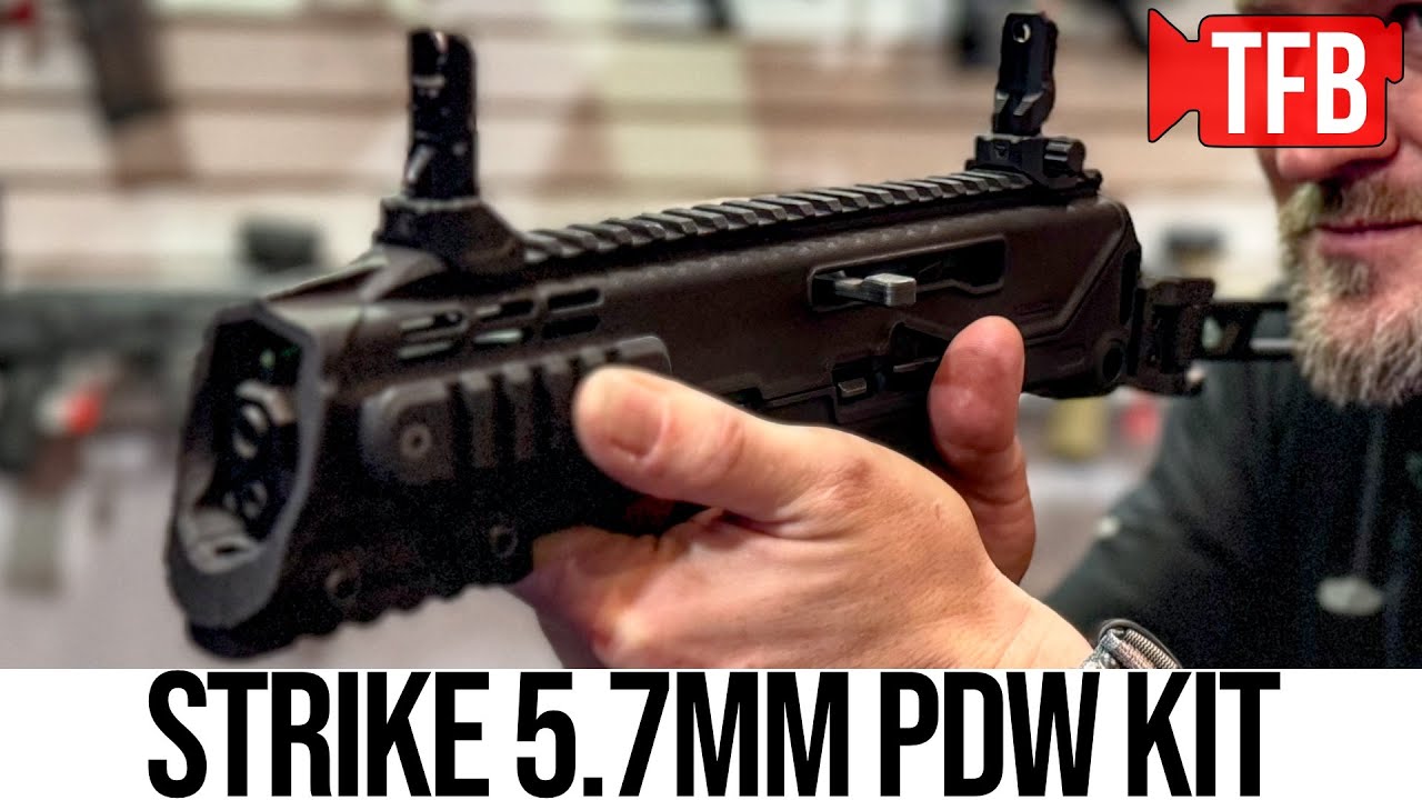 Strike Industries MP57 Chassis: Transform Your Ruger-57 Into a 5.7x28mm PDW | SHOT Show 2025
