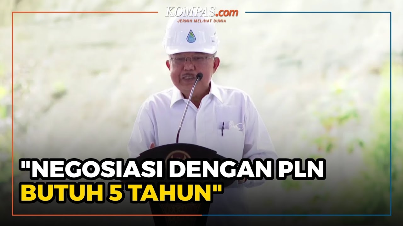 Cerita Jusuf Kalla soal Birokrasi PLN yang Lambat Saat Bangun PLTA di Sulteng