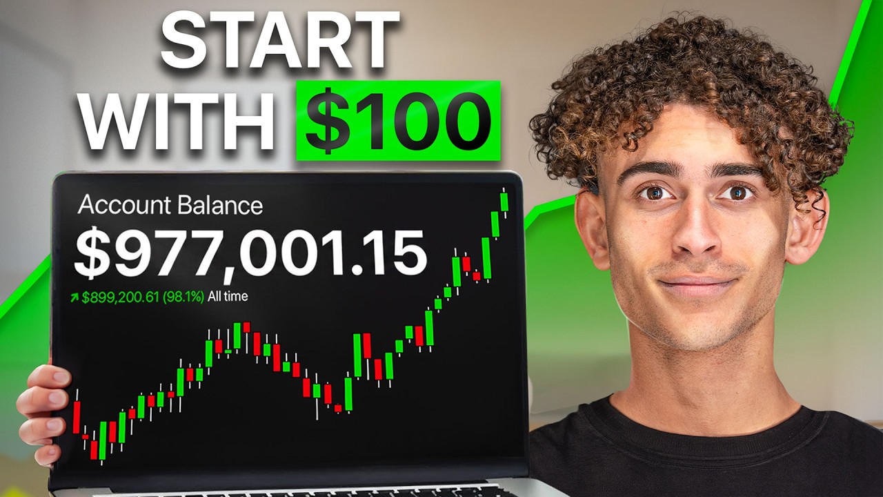 How To Day Trade Starting With ($100 Full Tutorial)