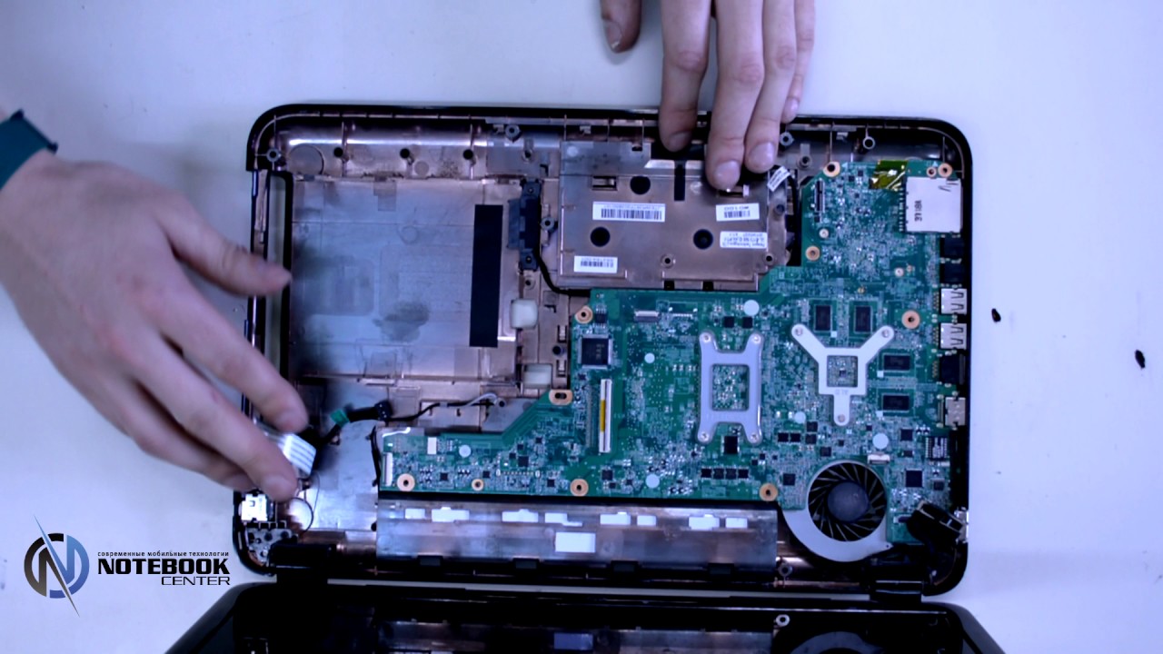 HP Pavilion G6-2000 - Disassembly and cleaning