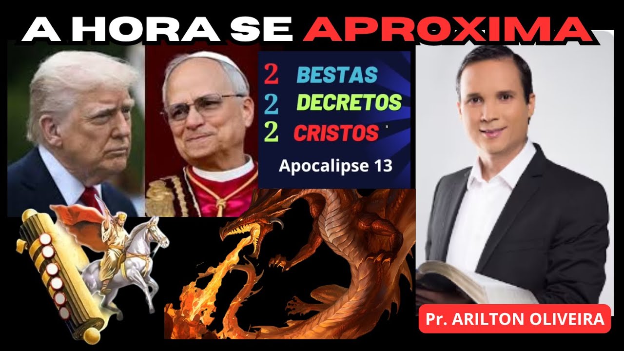 2 BESTAS, 2 DECRETOS E 2 CRISTOS  EM APOCALIPSE 13 #pregadores #apocalipse #iasd #eventosfinais #fé