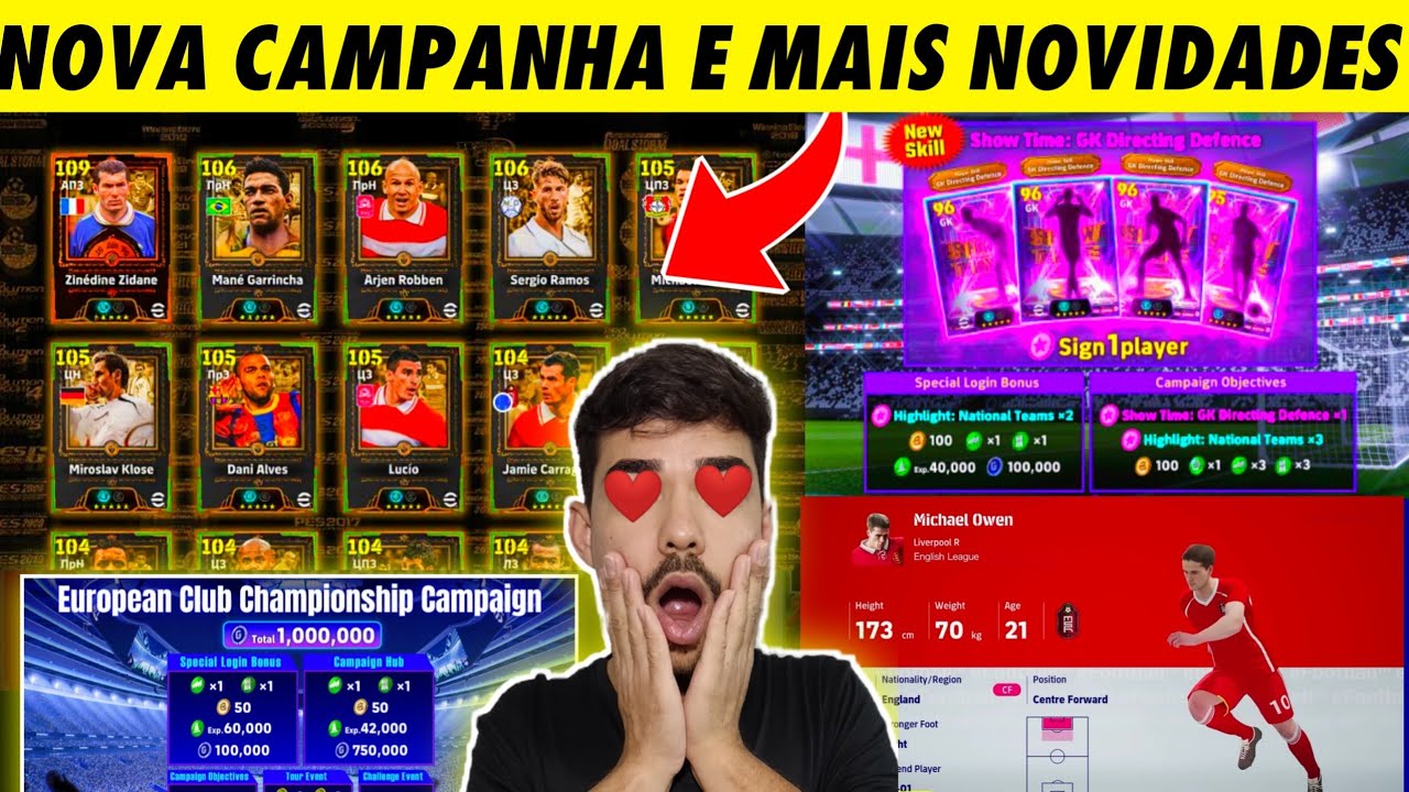 Novos ÉPICOS 30 ANOS, Nova CAMPANHA e Volta das Box no efootball 2026 mobile