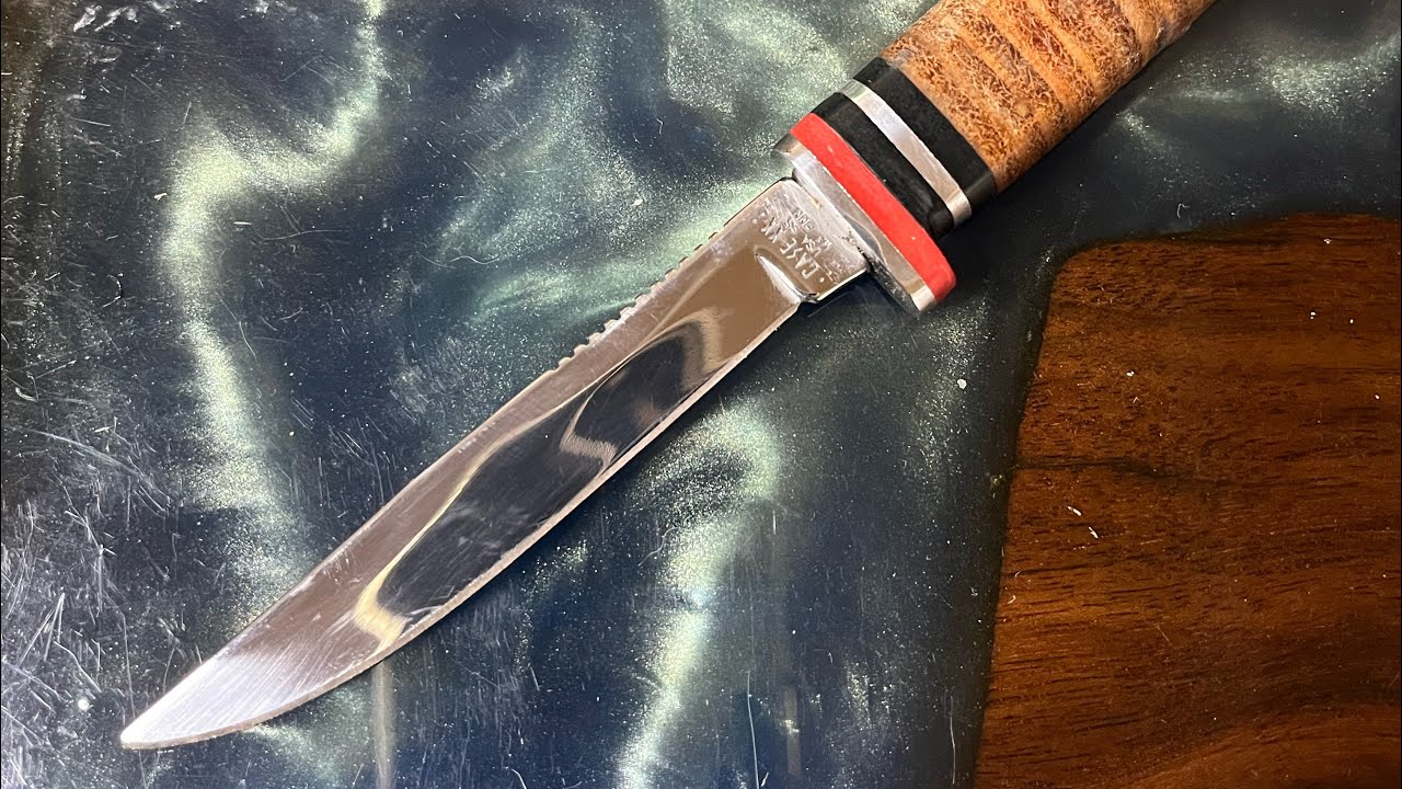 Case M3 Mini Finn, Classic Bird & Trout Knife