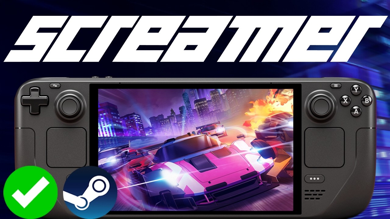 Screamer Steam Deck Performance Tested: New Anime Arcade Combat Racer