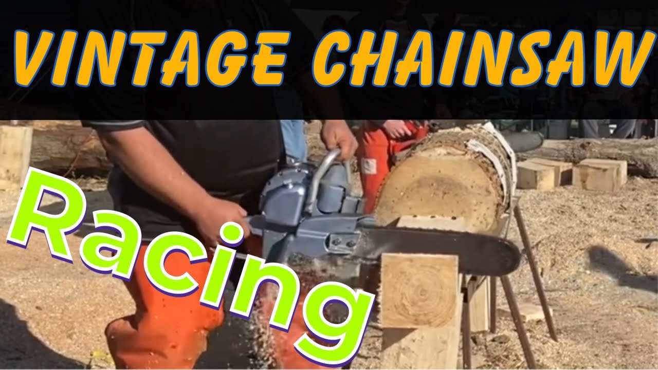 Vintage Chainsaw Relay Race!  So Cool To See The Vintage Chainsaw’s Get Included!  #Sawfest
