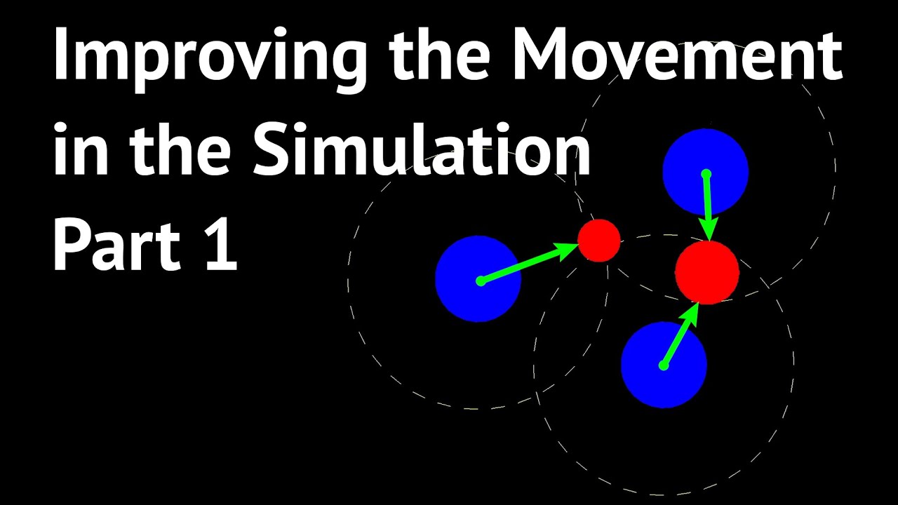 Improving the Movement in the Simulation - Part 1