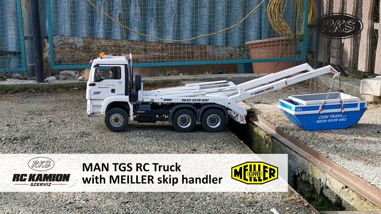MAN 26.460 1:14 RC Container truck