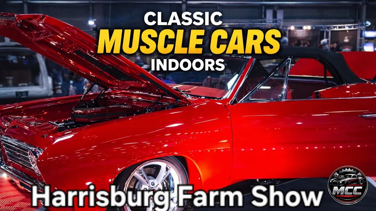 Classic Muscle Cars Indoors | Harrisburg Farm Show Showcase