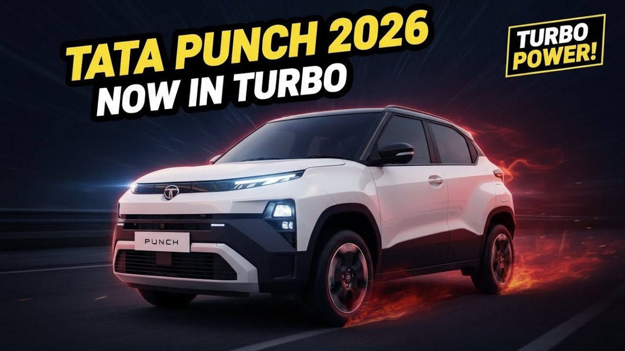TATA PUNCH 2026 LAUNCHED! Turbo Engine, New Look & Crazy Features 😱🔥