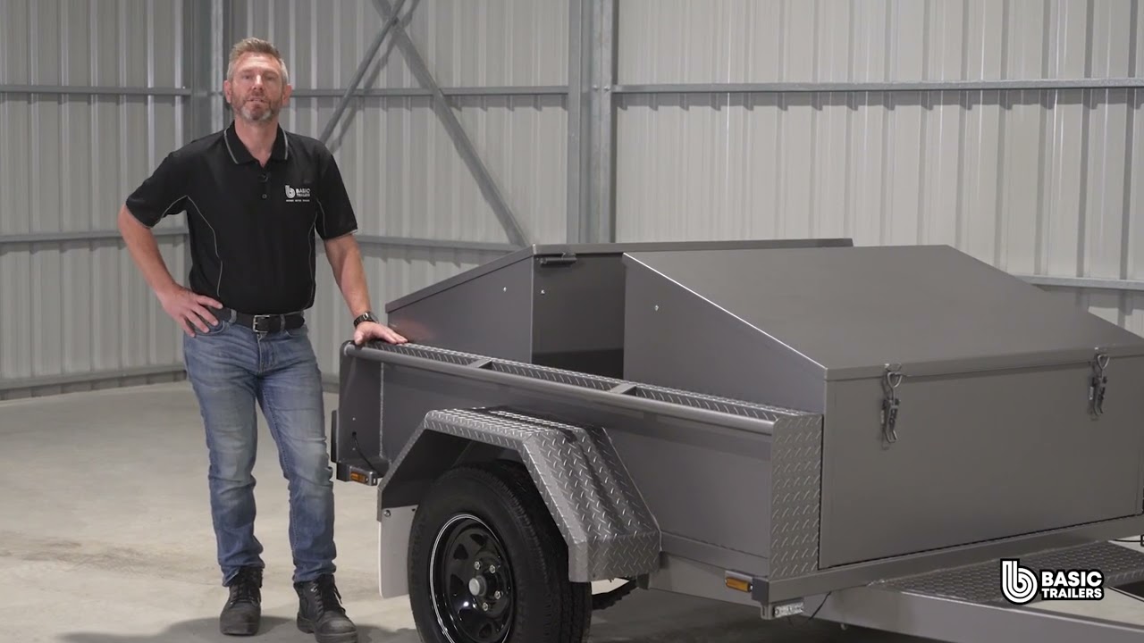6x4 Open BBQ Trailer