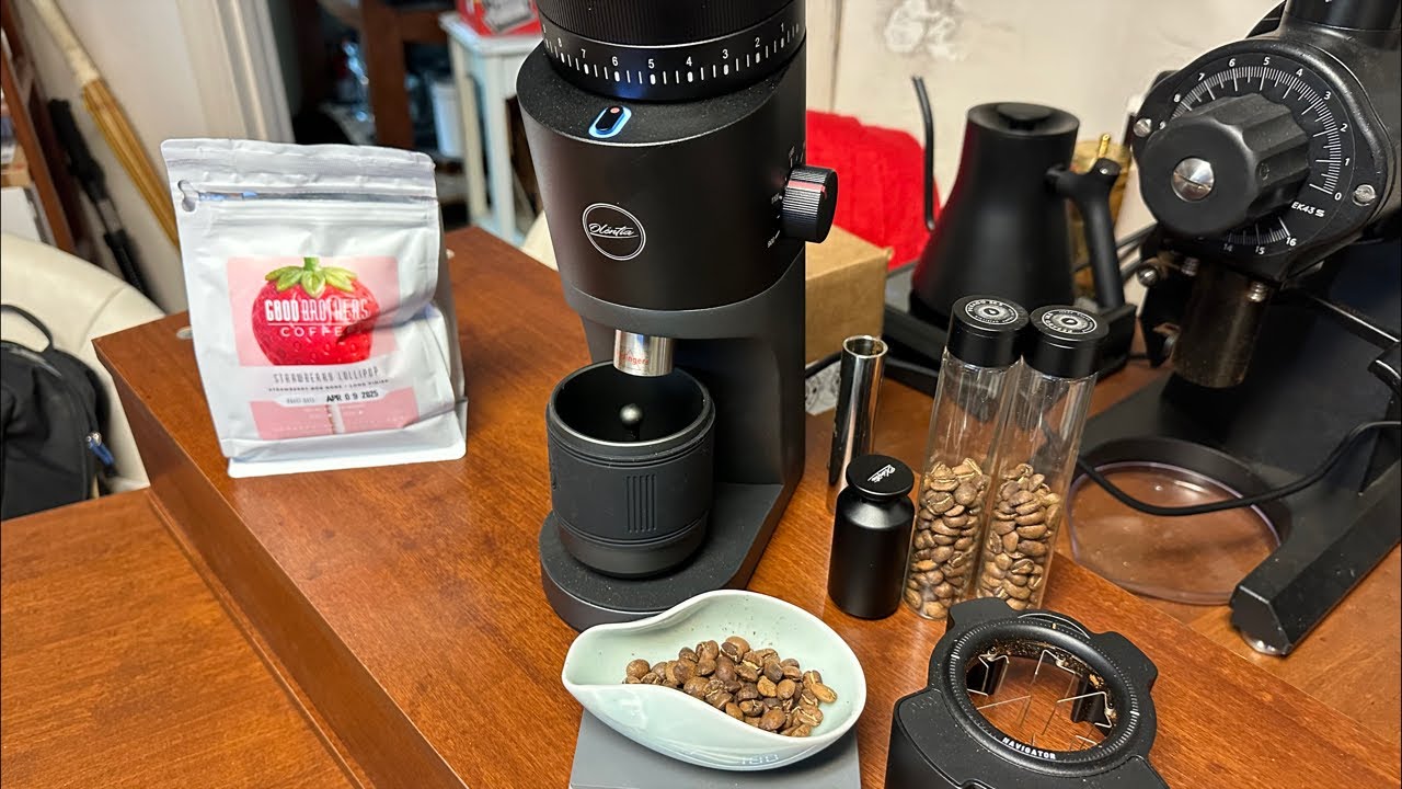 First Grind with NadoNado Olentia Coffee grinder (나도나도 올렌티아 커피 그라인더)