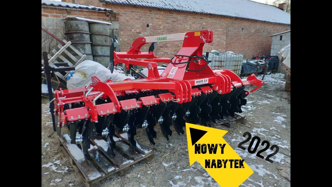 NOWY NABYTEK 2022 | Agregat uprawowo-siewny Grano System Shark 3.0