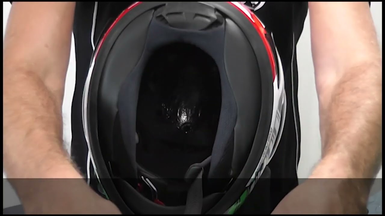 How to remove the interior of an Arai Helmet