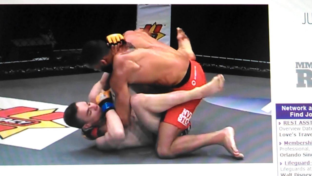 Jim Alers and Joni Salovaara, Cage Warriors 53 at the Kelvin Hall in Glasgow, Scotland.