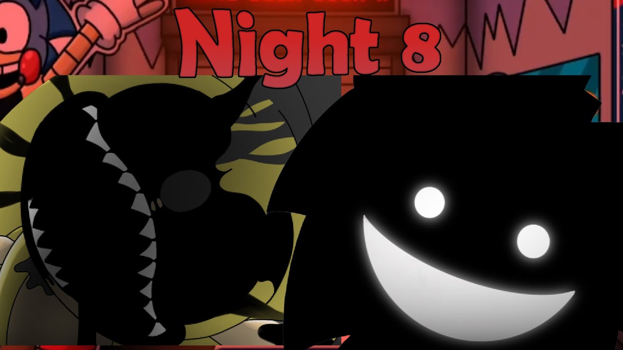 Beating Night 8 | Five Nights At Sonic's 2 Reopened Part 5