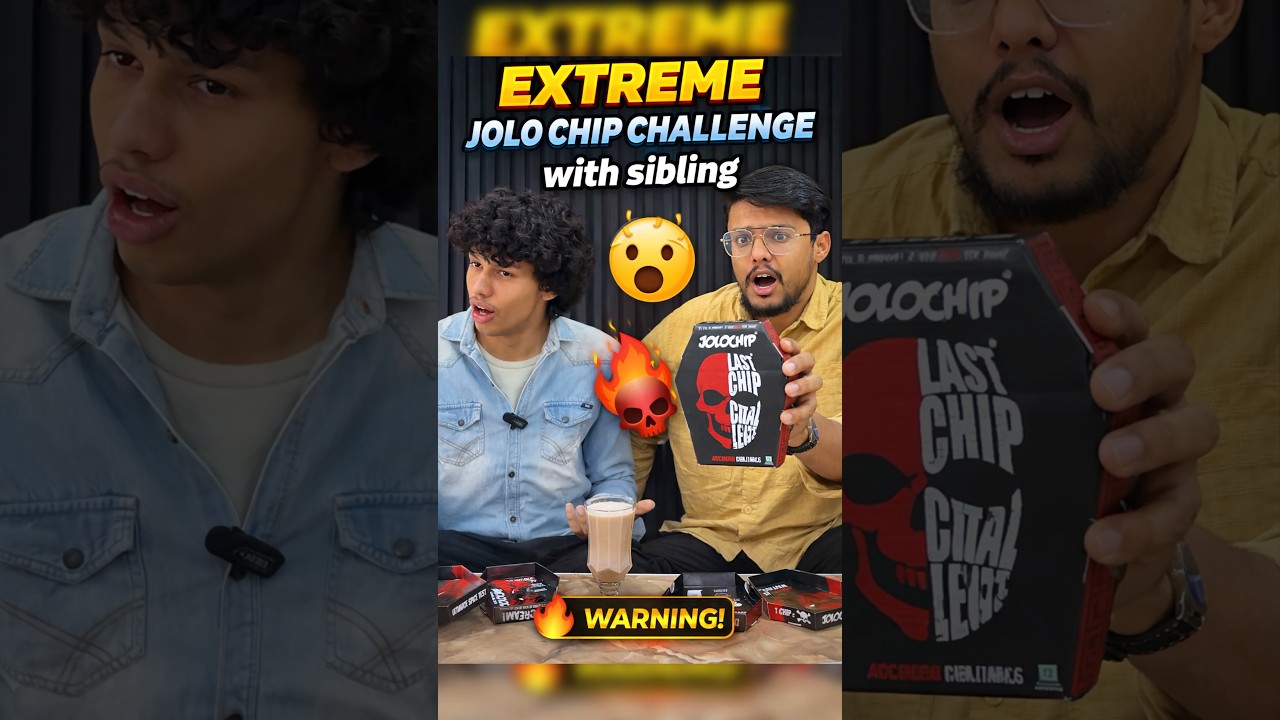 World’s Spiciest Jolo Chip Challenge 😱🔥 | Almost Fainted! 