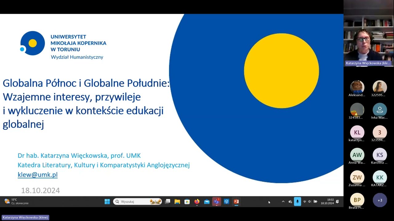 GLOBALNA P&Oacute;ŁNOC I GLOBALNE POŁUDNIE  WZAJEMNE INTERESY, PRZYWILEJE I WYKLUCZENIE