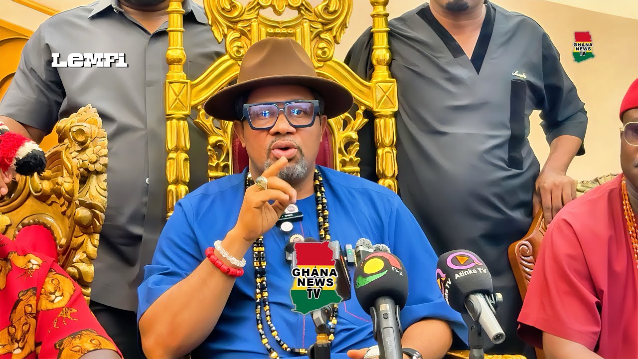 Igbo King in Ghana HRH Chukwudi majestically speaks on All allegations against him &begs Prez Mahama