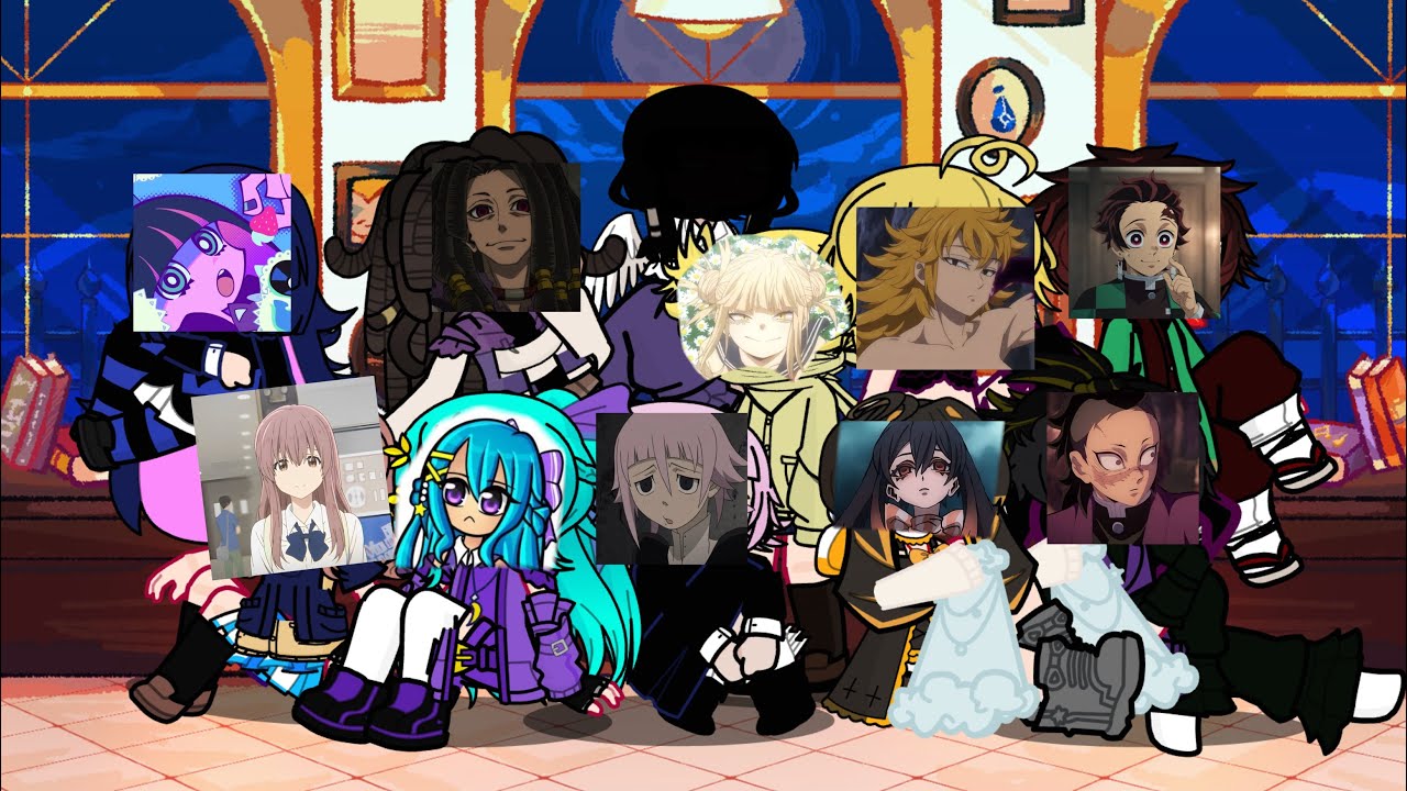 Fandoms react to Krew||Gachiakuta,Demon slayer,Krew,7ds,paswg,a ￼silent voice,soul eater,mha||done