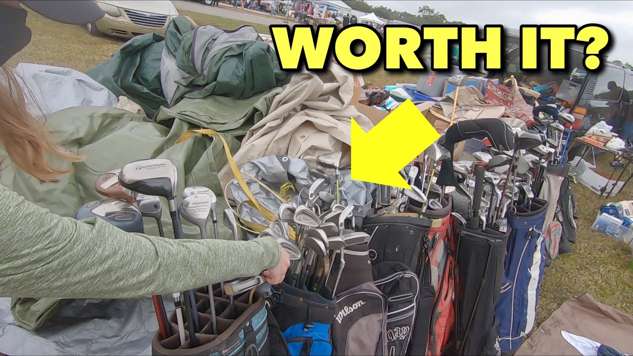 МЫ КУПИЛИ ДОРОГОЙ, КАК ПОКАЗЫВАЛИ ПО ТЕЛЕВИЗОРУ, ГОЛЬФ-КЛУБ НА БЛОШИНОМ РЫНКЕ (СТОИТ ЛИ ТОГО?)