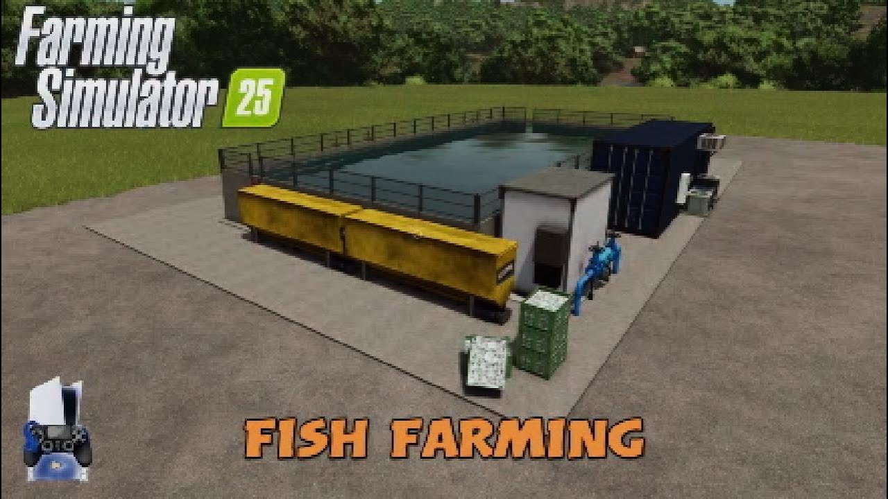 FS25  New Mod (console): Fish Farming | Mods in the spots 🌟 # 18