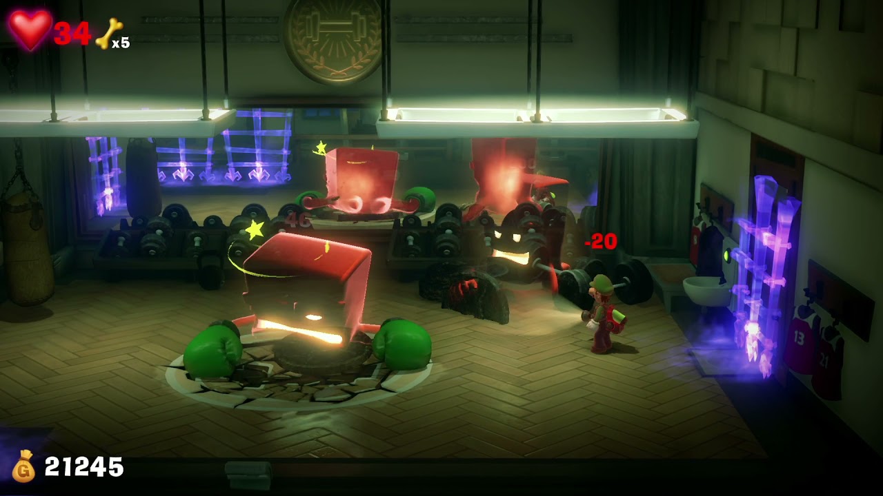 Luigi's Mansion 3 Part 16 - Salty Bonkekook, and not from the workout sweat.