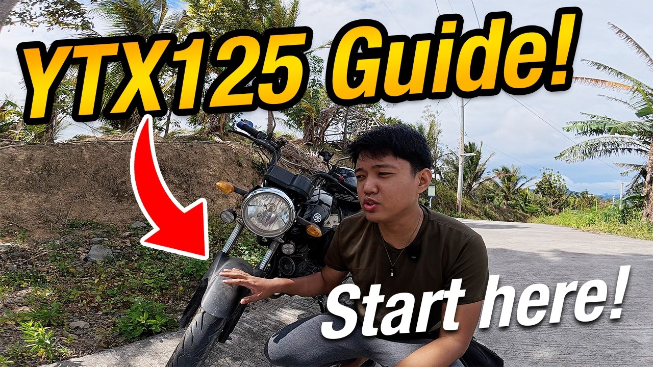Yamaha YTX 125 Beginners / New Owners Guide to prevent problems!