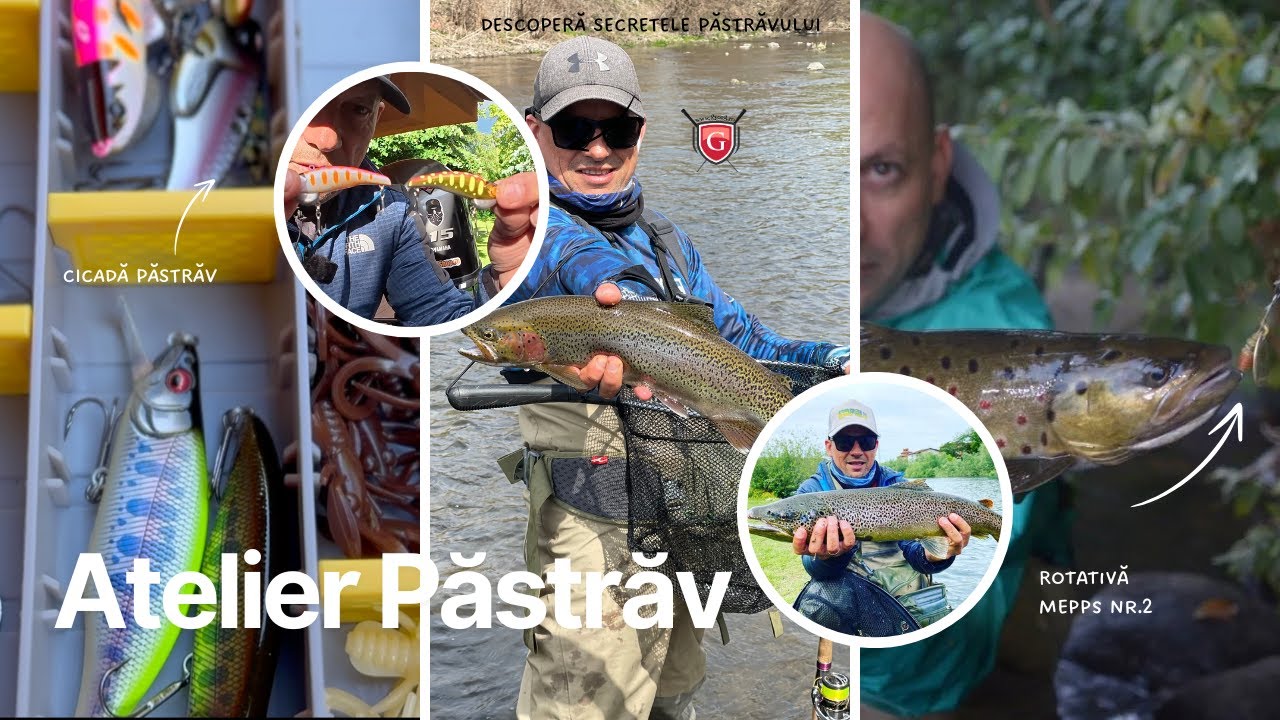 🎣 ATELIER - DESCOPERĂ TEHNICA CARE FACE DIFERENȚA LA PĂSTRĂV! 🎣