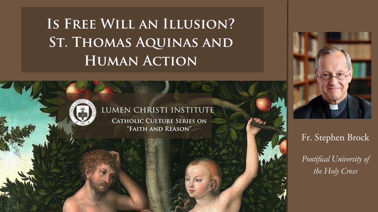Is Free Will an Illusion? St. Thomas Aquinas and Human Action – Fr. Stephen Brock