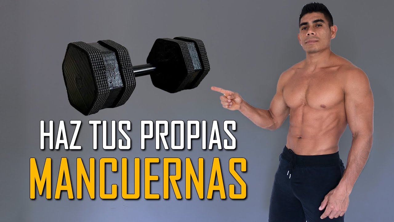 Como hacer Mancuernas de Cemento Hexagonales (Todos los Pesos) Tutorial Pesas de Cemento