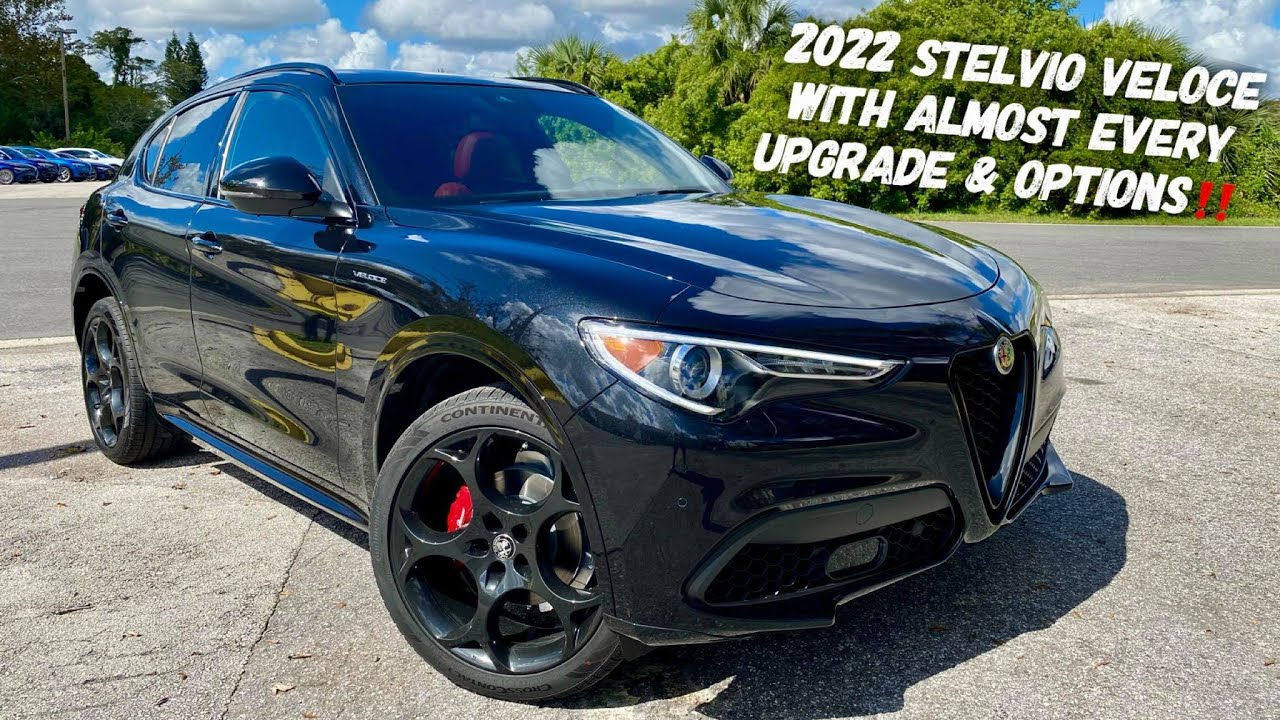 One Of The Most EXPENSIVE 2022 Alfa Romeo Stelvio Veloce Q4's You Can Buy